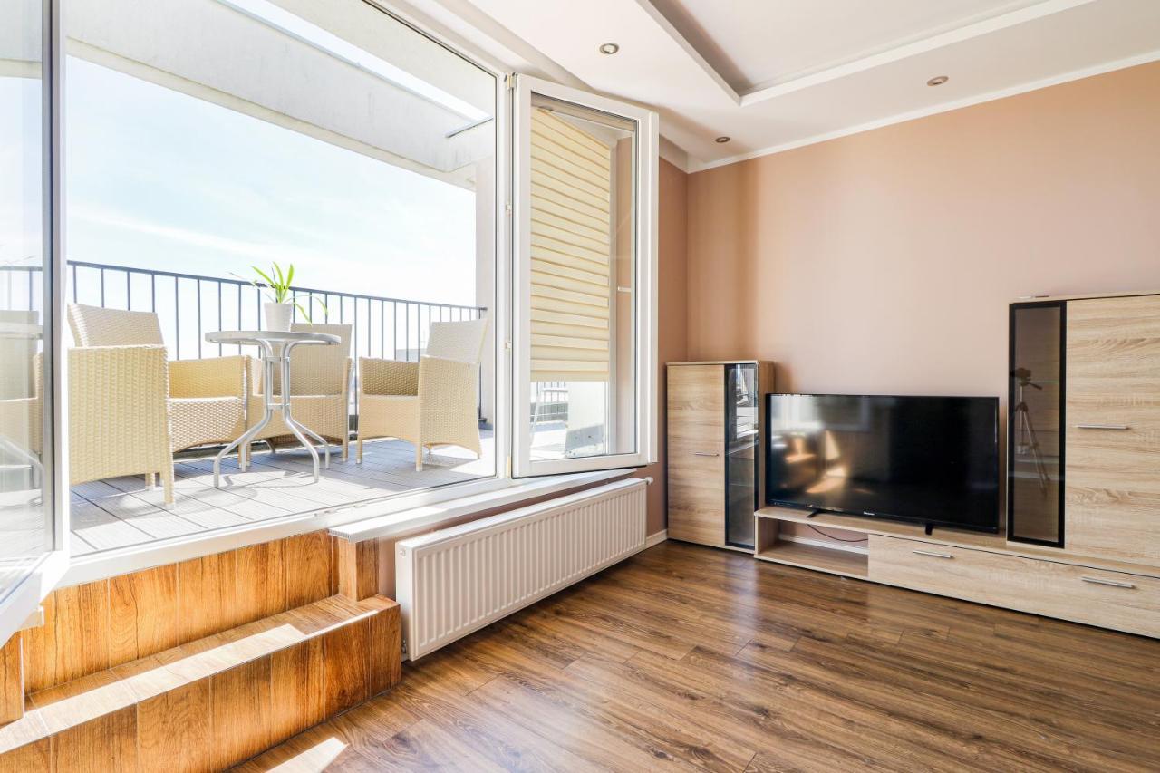 Apartament Morena Z Widokiem Z Tarasu Na Morze Swinoujscie Kültér fotó