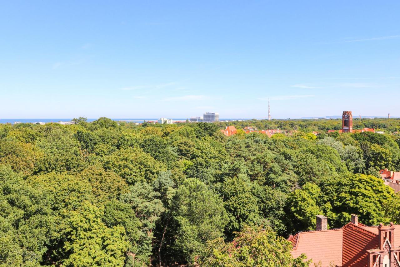 Apartament Morena Z Widokiem Z Tarasu Na Morze Swinoujscie Kültér fotó