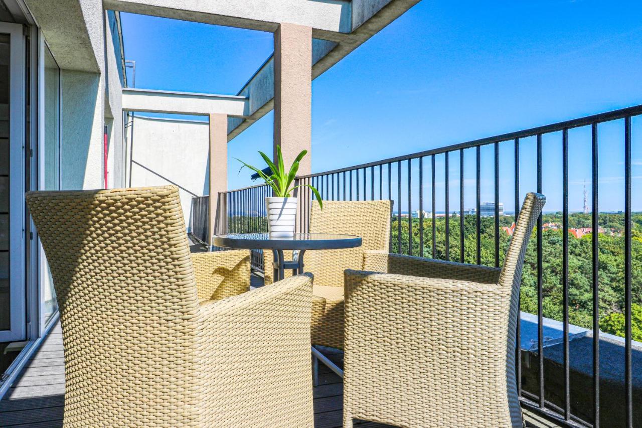 Apartament Morena Z Widokiem Z Tarasu Na Morze Swinoujscie Kültér fotó